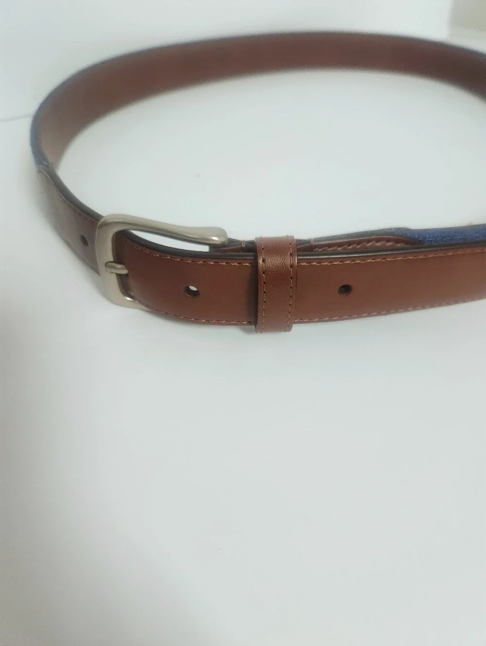 Tommy Bahama Needlepoint Belt Bowtie Large 38 40